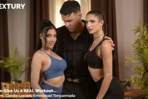 Candie Luciani, Emily Pink – You Can Give Us A REAL Workout