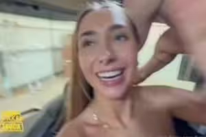 OnlyFans Lily Phillips Services a truck drive