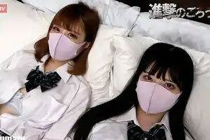 FC2PPV 2086747 【個撮51】2人の顔出し20歳のスジパイパンと制服3P ダブル中出し＆口内発射からお掃除フェラ