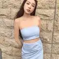 (正妹牆)夏天太美好 性感雪乳火辣破讓人表口水直流 邵岱兒