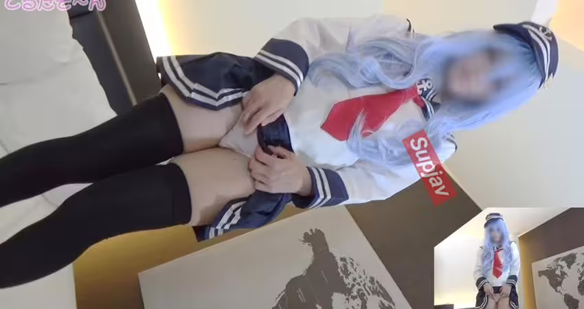 FC2PPV 4947897 あの六駆レイヤーさんがリマスターで復活！艦これ響衣装でオナニー＆エッチ編！LIVE